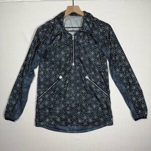 Lululemon Miss Misty Pullover Exploded Sashico Star Inkwell Ghost Size 4